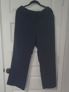 Size 16 INC Midrise International Concepts Navy Bootcut Dress Pants Trousers